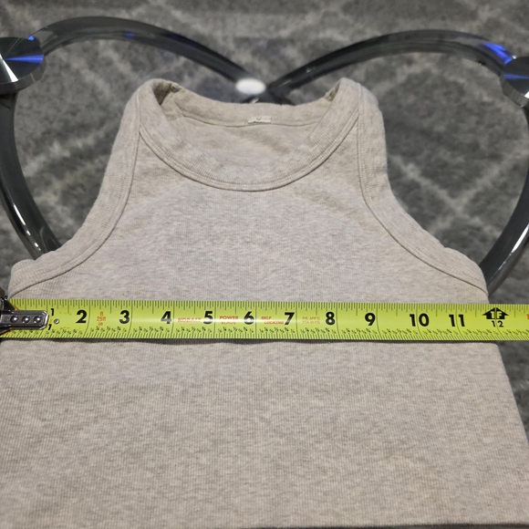 ALO Yoga Goddess Ribbed  Racerback Tank - Picture 6 of 7